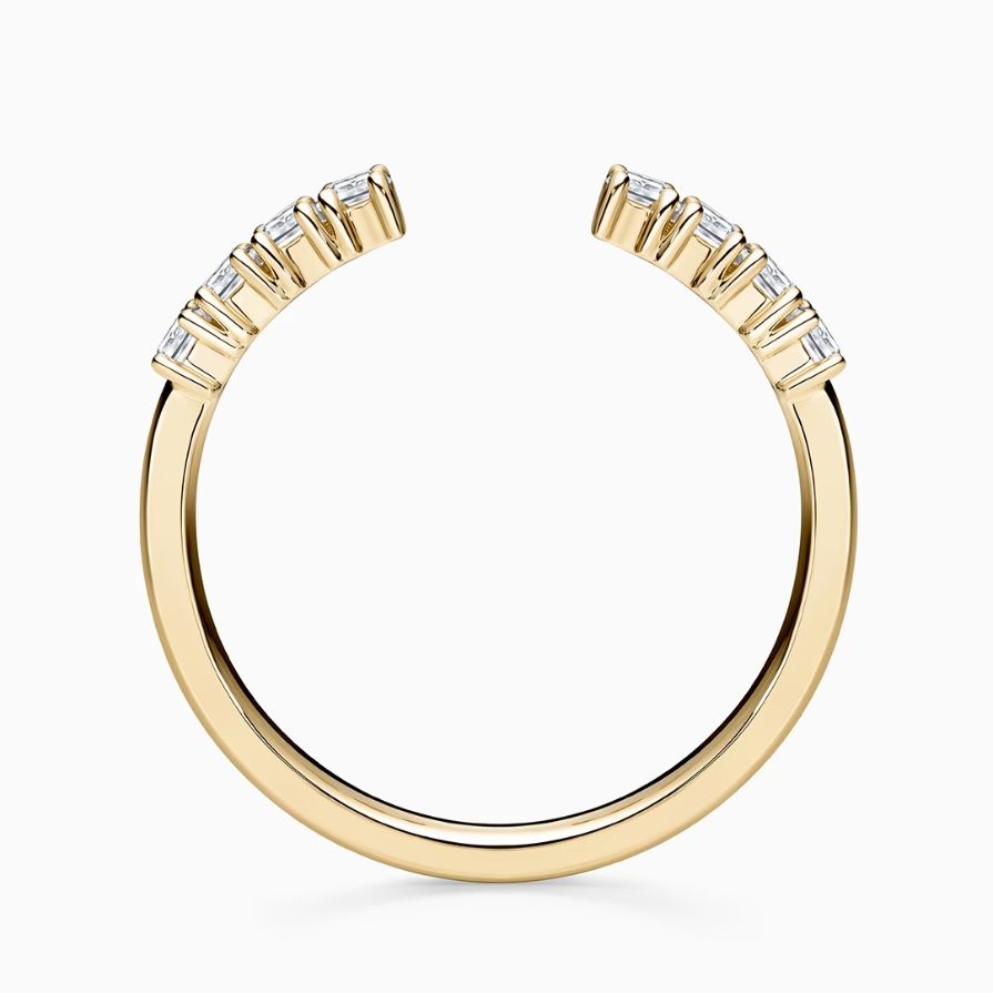 Lab-Grown Emerald Cut Prong Set Wedding Ring Lab-Grown Emerald Cut Prong Set Wedding Ring