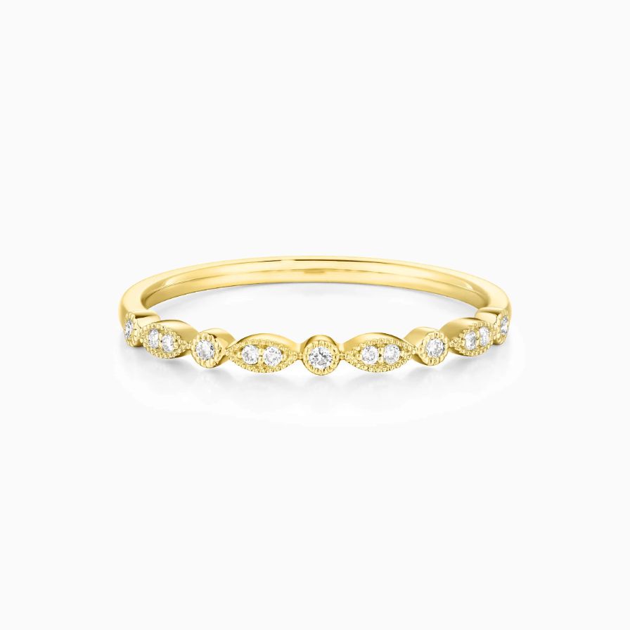 Petite Half-Eternity Stackable Wedding Ring Petite Half-Eternity Stackable Wedding Ring