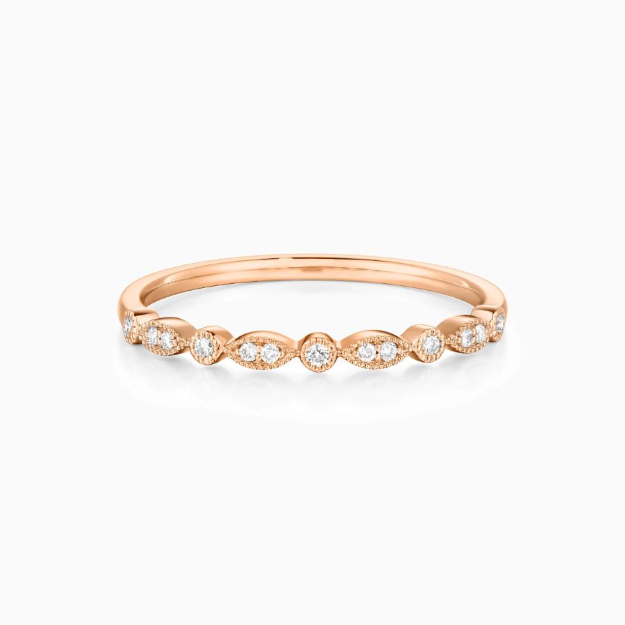 Petite Half-Eternity Stackable Wedding Ring Petite Half-Eternity Stackable Wedding Ring