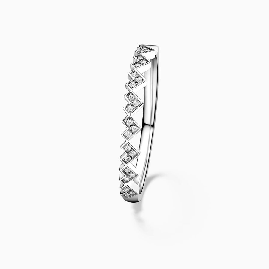 Alternating Heart Wedding Rings Alternating Heart Wedding Rings