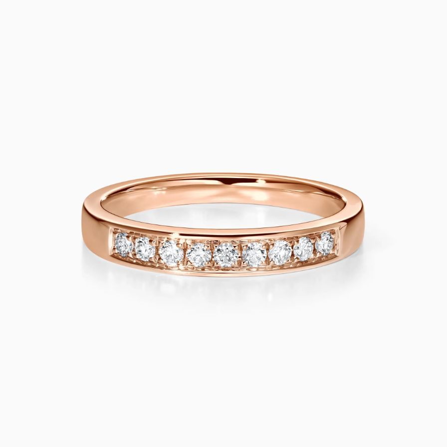 9 Diamonds Pavé Wedding Rings 9 Diamonds Pavé Wedding Rings