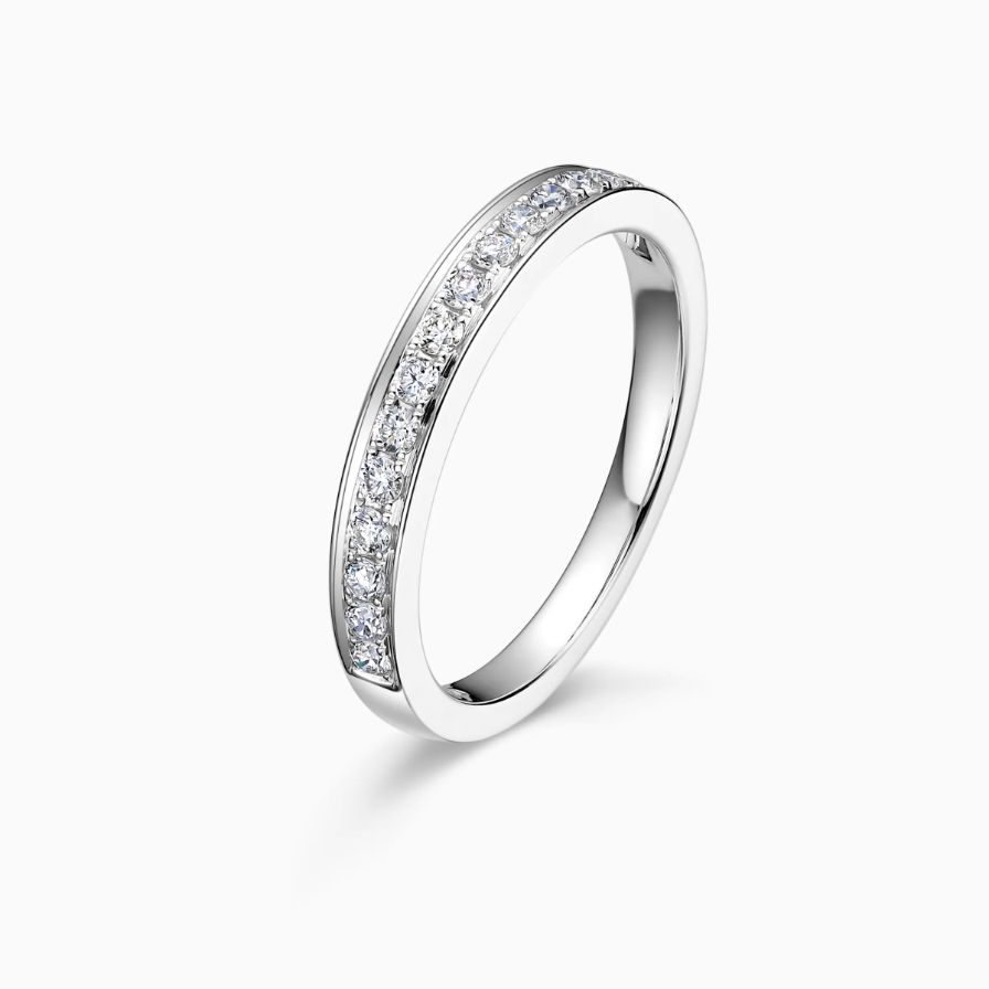 15 Diamonds Pavé Wedding Rings 15 Diamonds Pavé Wedding Rings
