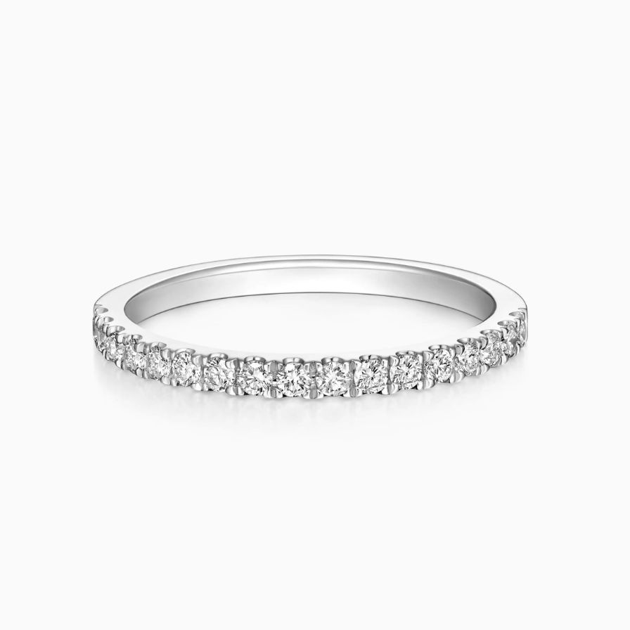 17 Diamonds Pavé Wedding Rings 17 Diamonds Pavé Wedding Rings