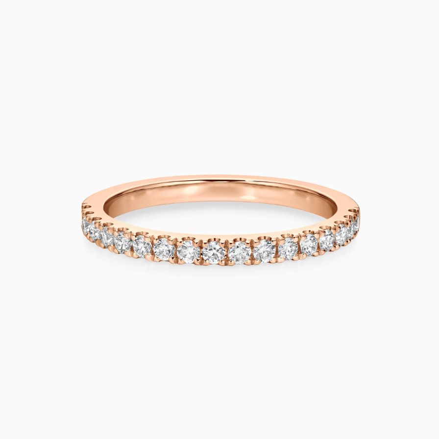 17 Diamonds Pavé Wedding Rings 17 Diamonds Pavé Wedding Rings