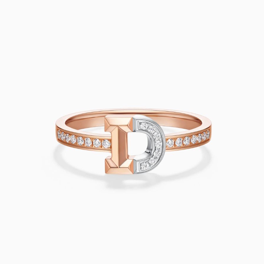 Lifelong Deed Pavé Splice Wedding Ring For Woman