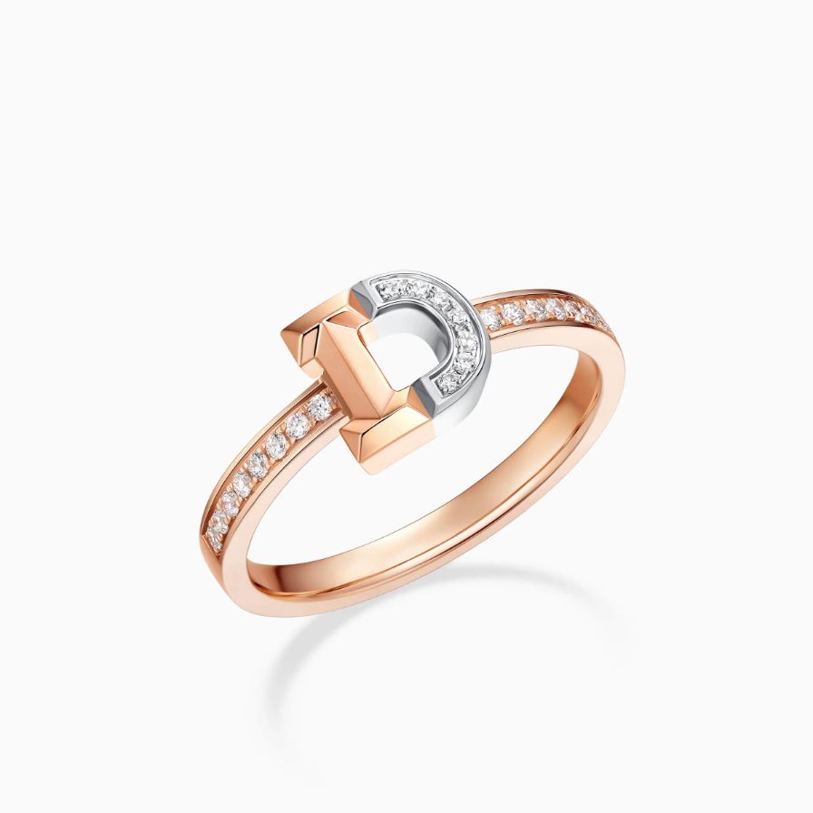 Lifelong Deed Pavé Splice Wedding Ring For Woman Lifelong Deed Pavé Splice Wedding Ring For Woman