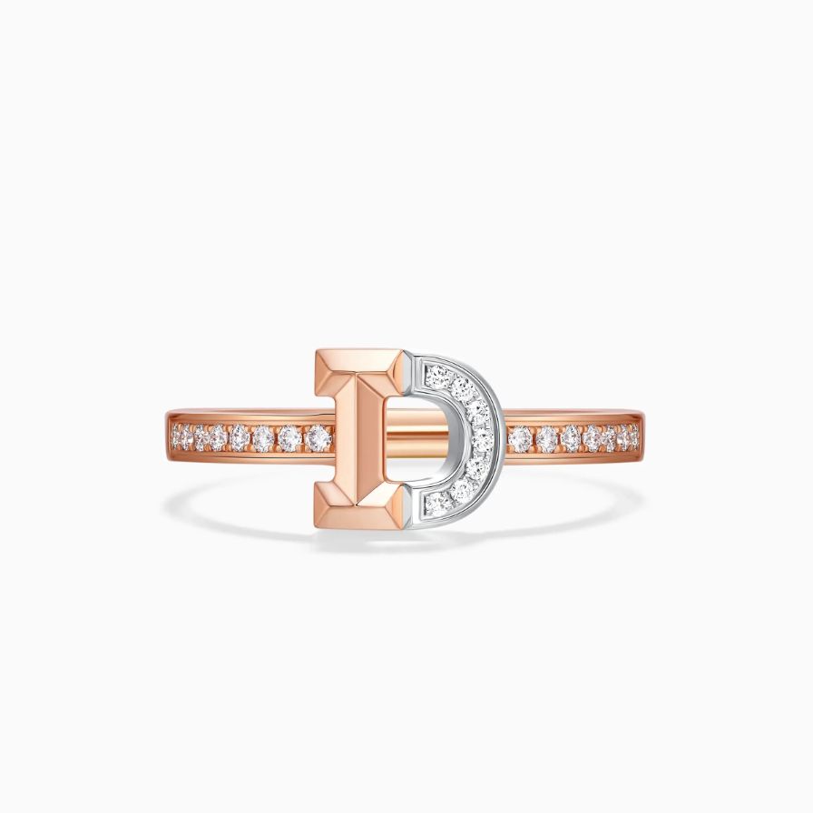 Lifelong Deed Pavé Splice Wedding Ring For Woman Lifelong Deed Pavé Splice Wedding Ring For Woman