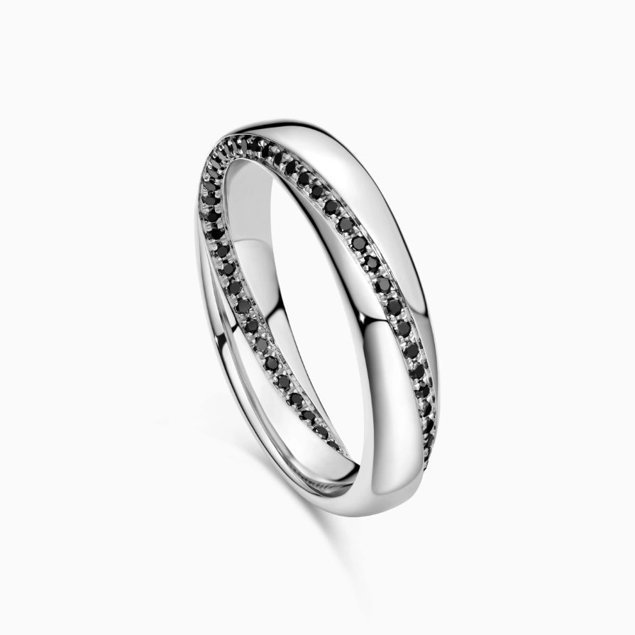 Beloved Infinity Pavé Diamond Wedding Rings Beloved Infinity Pavé Diamond Wedding Rings