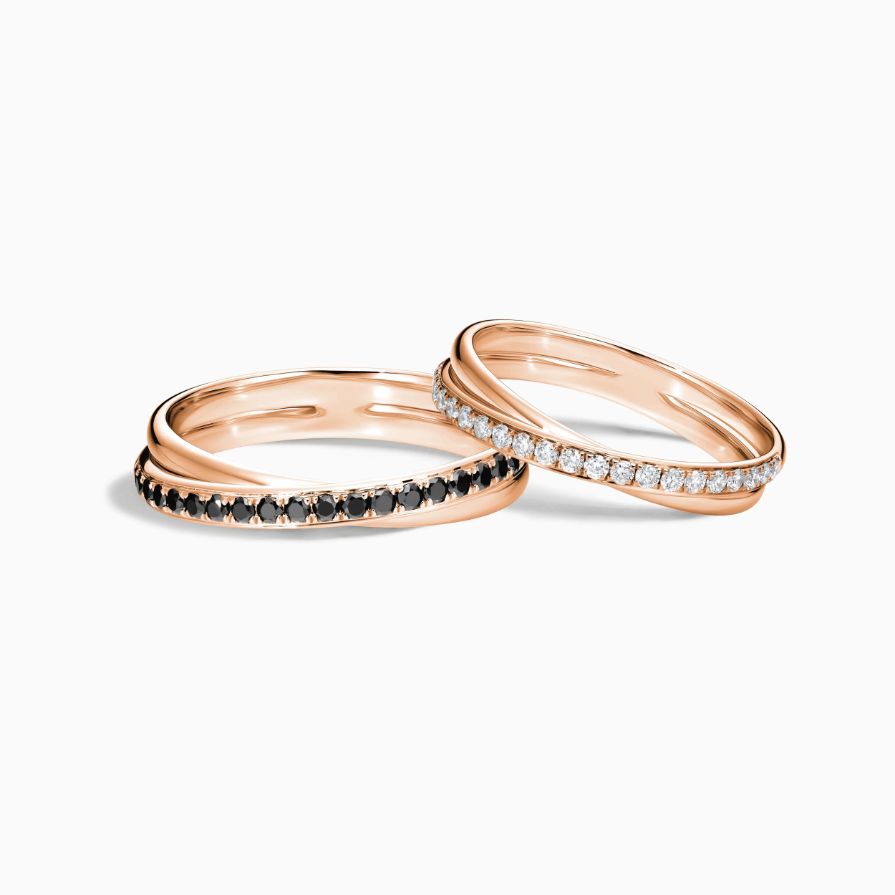 Elevated Twist Eternal Vow Wedding Rings Elevated Twist Eternal Vow Wedding Rings