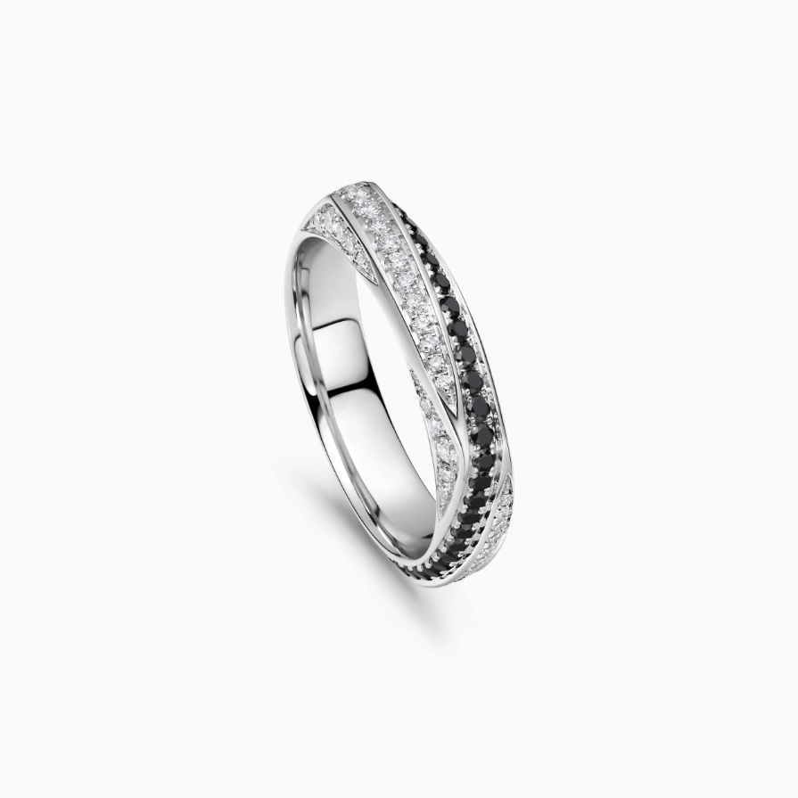 Eternity Twisted Luxe Wedding Rings Eternity Twisted Luxe Wedding Rings