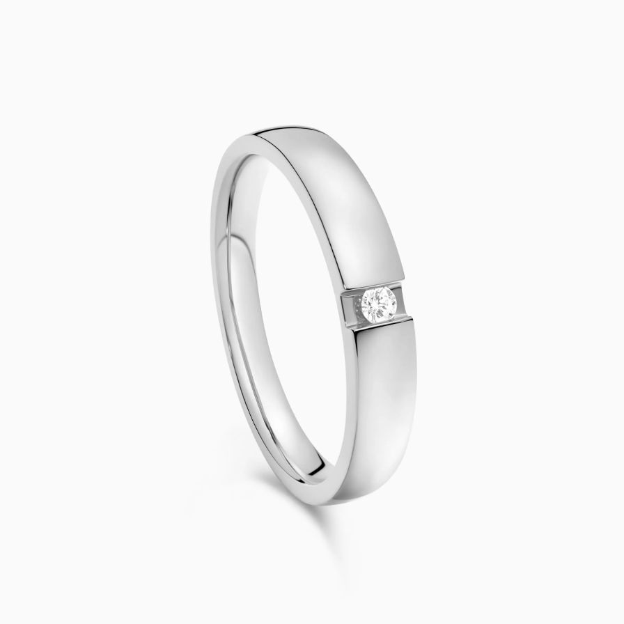Modern Solitaire Diamond Wedding Rings Modern Solitaire Diamond Wedding Rings