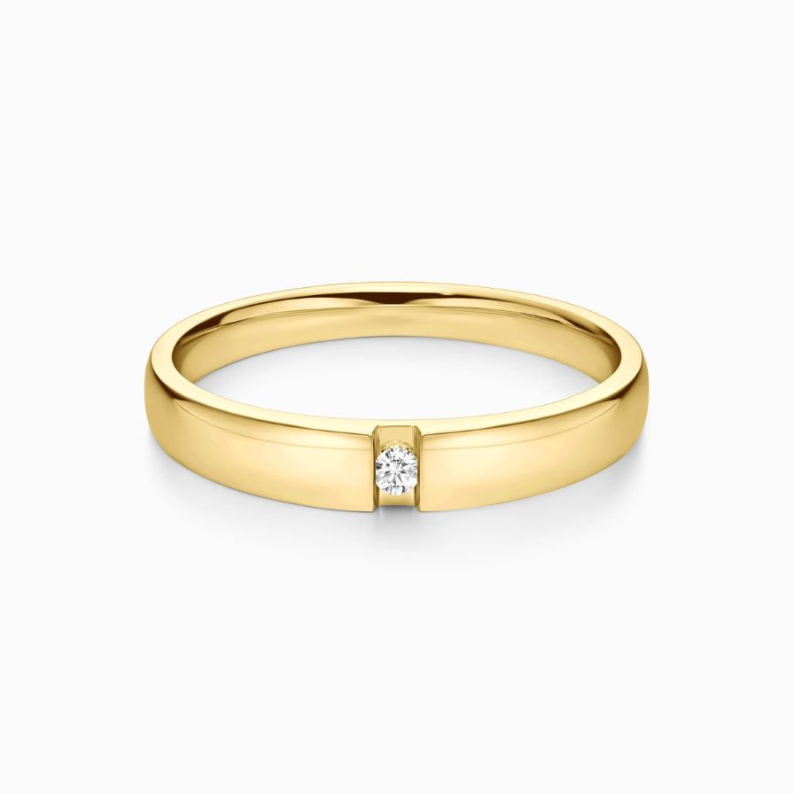 Modern Solitaire Diamond Wedding Rings Modern Solitaire Diamond Wedding Rings