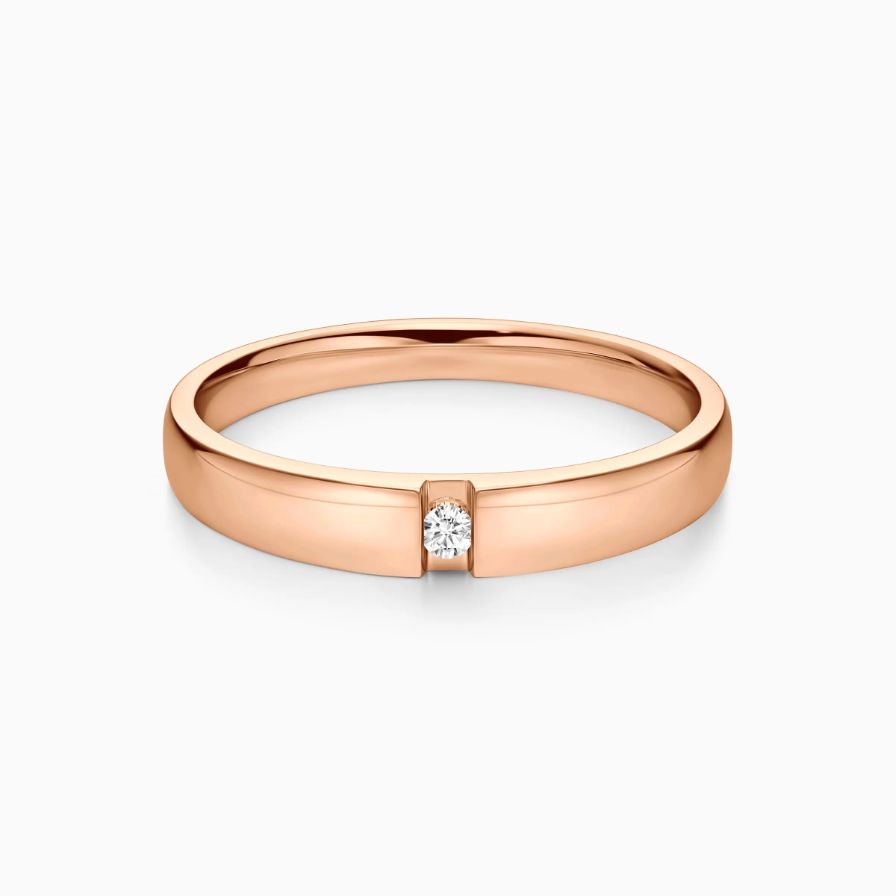 Modern Solitaire Diamond Wedding Rings Modern Solitaire Diamond Wedding Rings