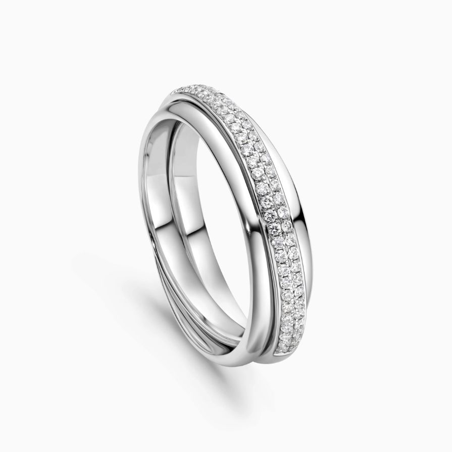 Eternal Twist Luxe Wedding Rings Eternal Twist Luxe Wedding Rings