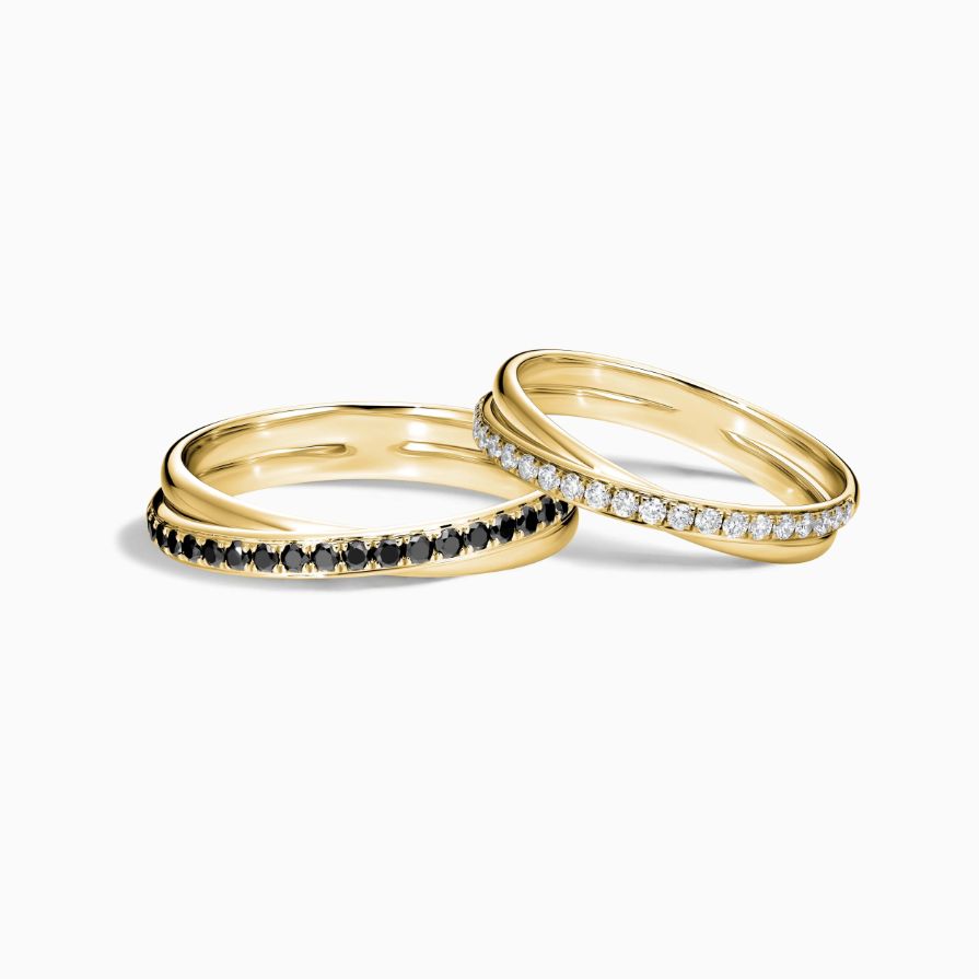 Elevated Twist Eternal Vow Wedding Rings Elevated Twist Eternal Vow Wedding Rings
