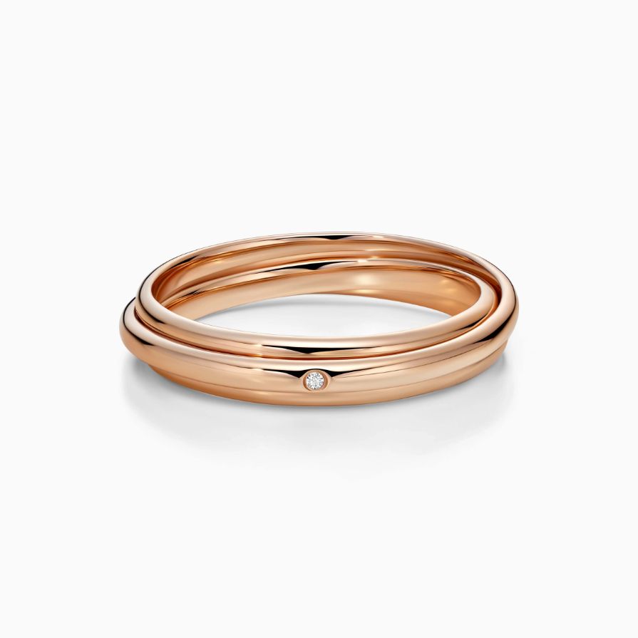 Eternal Contour Diamond Wedding Rings Eternal Contour Diamond Wedding Rings