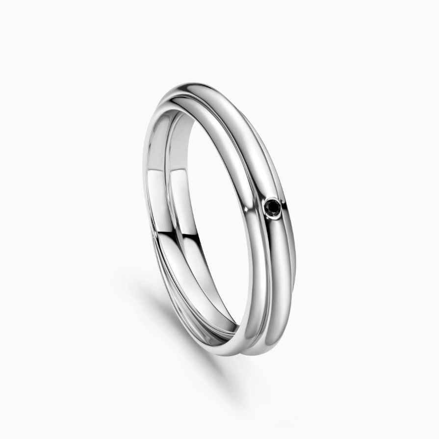Eternal Contour Diamond Wedding Rings Eternal Contour Diamond Wedding Rings