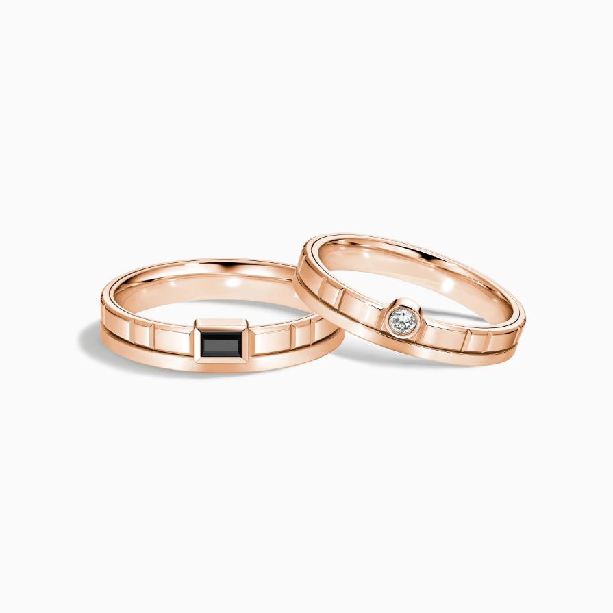 Fated Spinning Diamond Wedding Rings Fated Spinning Diamond Wedding Rings