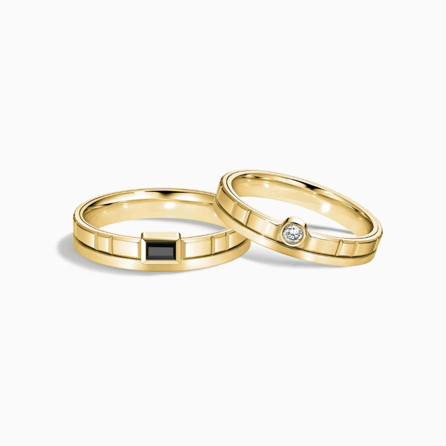 Fated Spinning Diamond Wedding Rings Fated Spinning Diamond Wedding Rings
