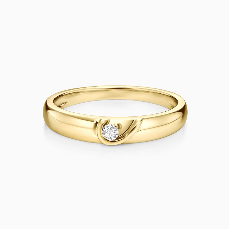Half Heart Shape Black Diamond Wedding Rings Half Heart Shape Black Diamond Wedding Rings