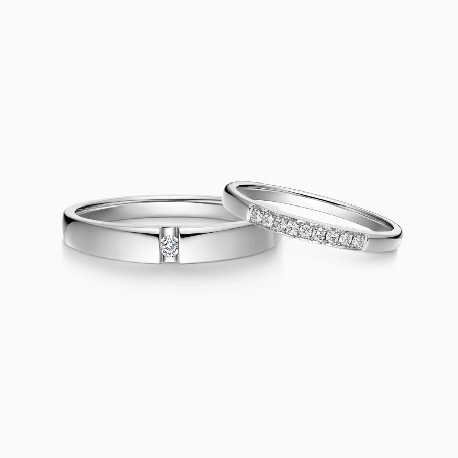 Modern Solitaire Diamond Wedding Rings Modern Solitaire Diamond Wedding Rings