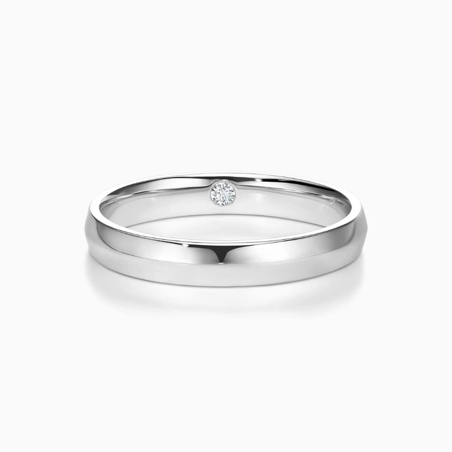Two-row Diamond Pavé Wedding Rings Two-row Diamond Pavé Wedding Rings