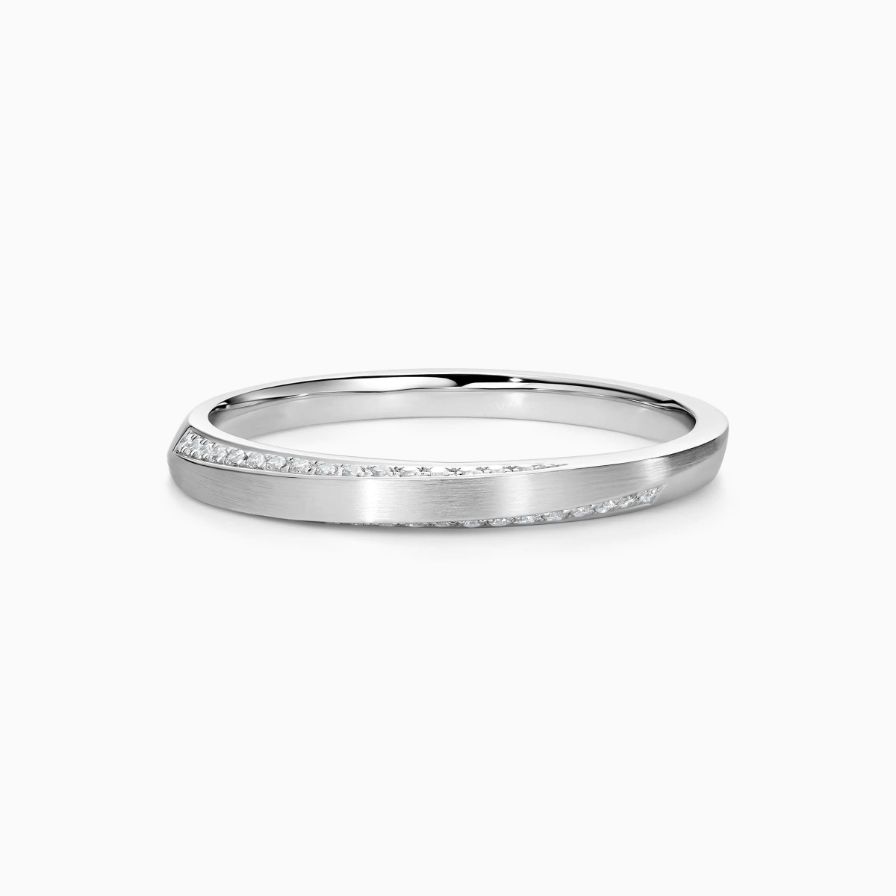 Brushed Wedding Rings Brushed Wedding Rings