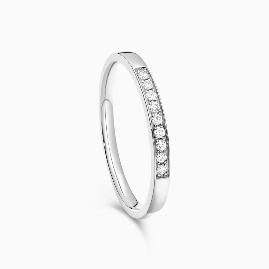 9 Diamonds Pavé Wedding Rings 9 Diamonds Pavé Wedding Rings