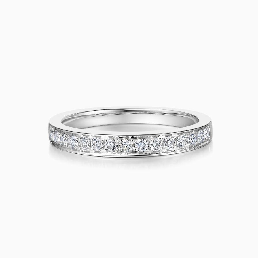 15 Diamonds Pavé Wedding Rings 15 Diamonds Pavé Wedding Rings