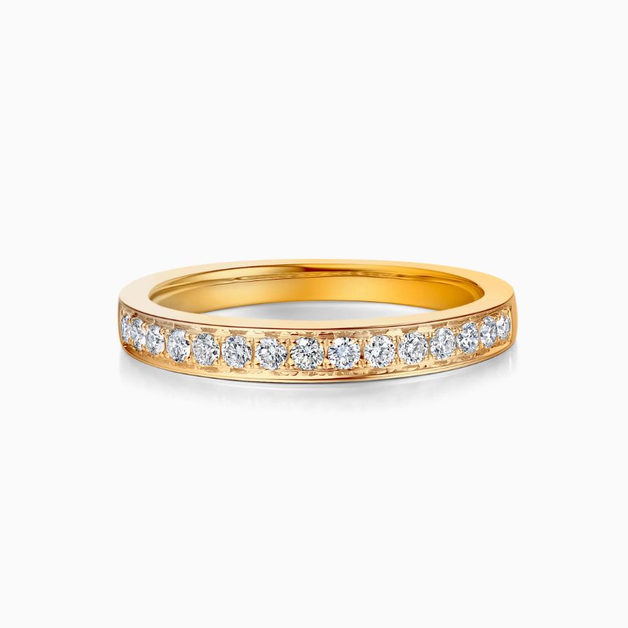 15 Diamonds Pavé Wedding Rings 15 Diamonds Pavé Wedding Rings
