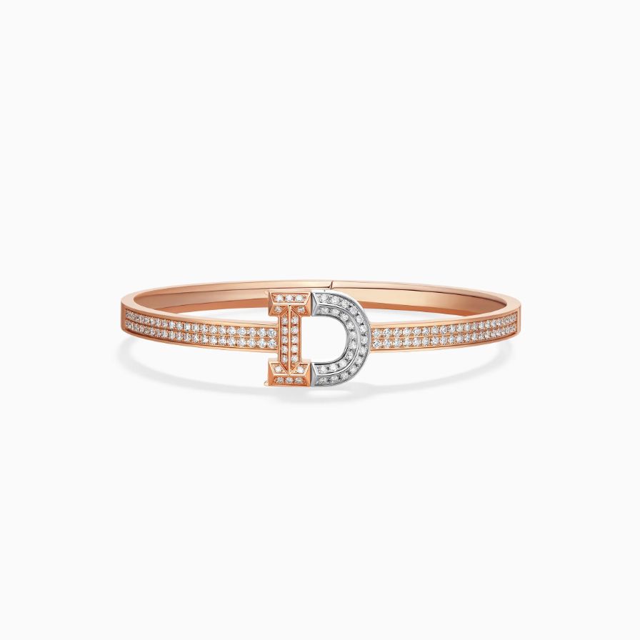 Lifelong Deed Double Row Pavé Splice Bracelet Lifelong Deed Double Row Pavé Splice Bracelet