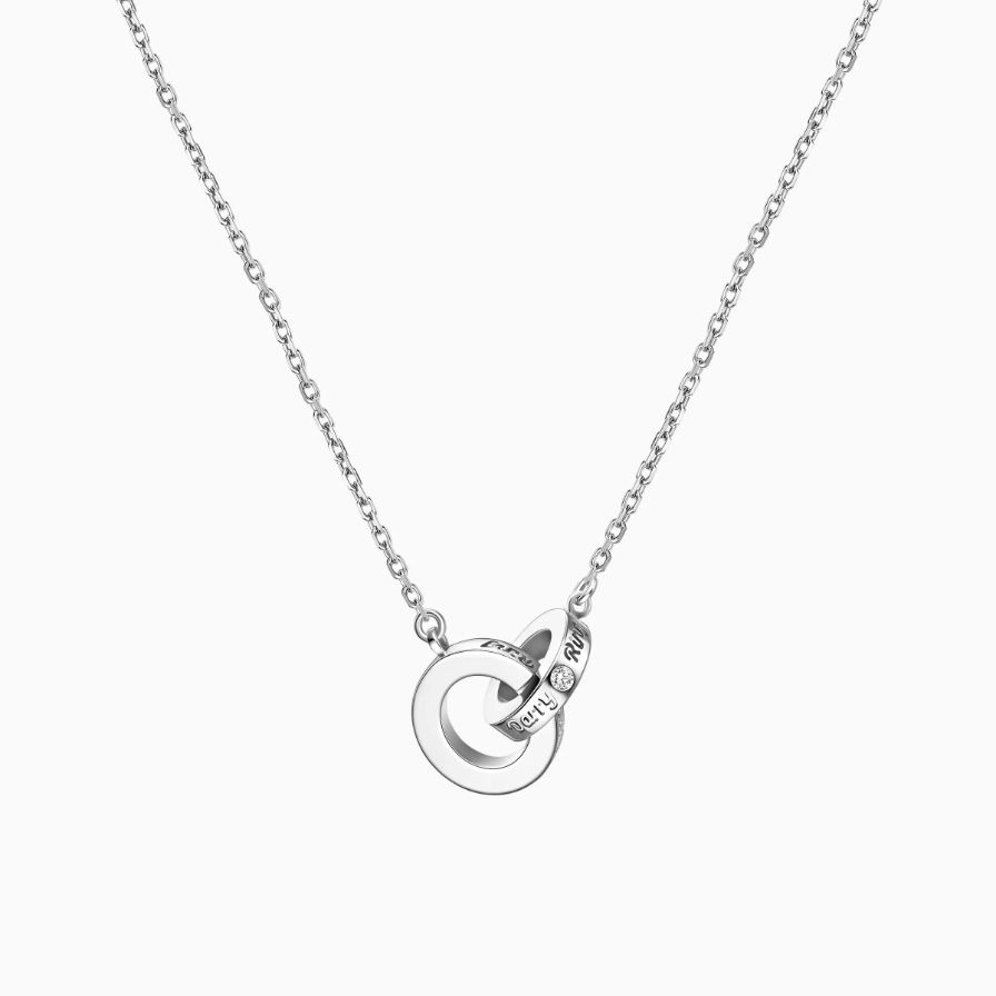 DR YOU&ME Two-loop Classic Necklace DR YOU&ME Two-loop Classic Necklace
