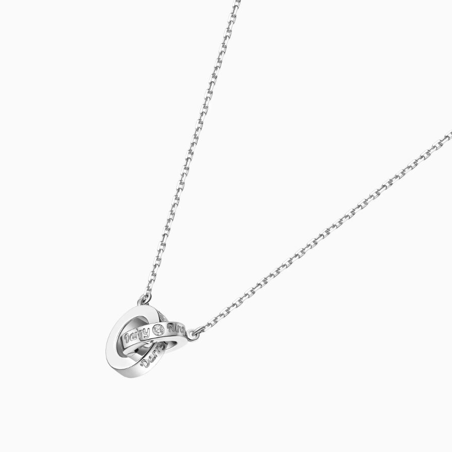 DR YOU&ME Two-loop Classic Necklace DR YOU&ME Two-loop Classic Necklace