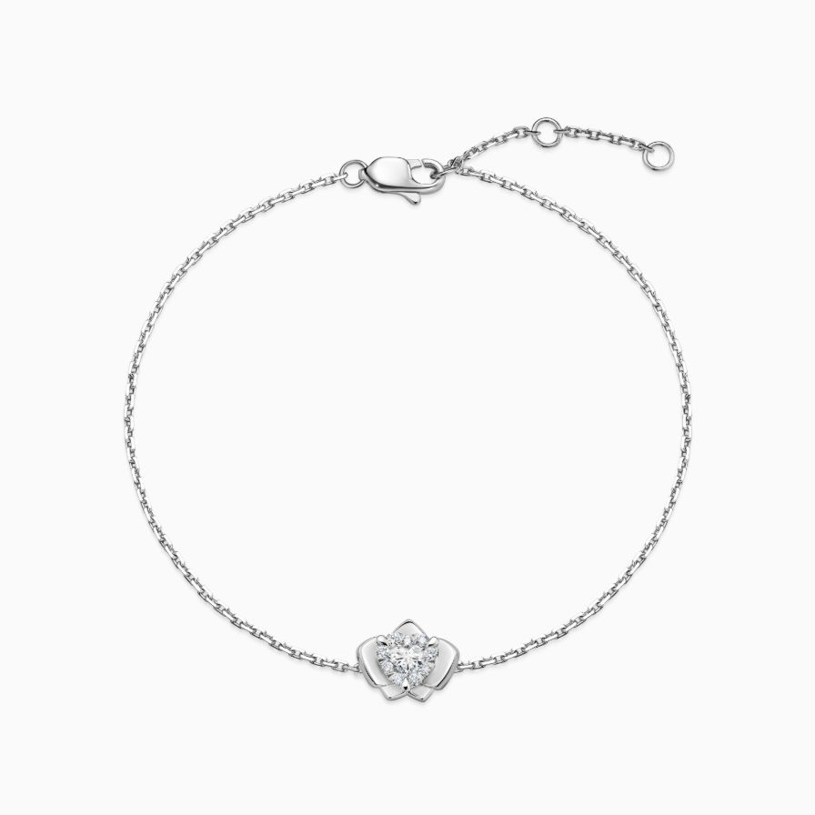 Dainty Blossom Heart Bracelet Dainty Blossom Heart Bracelet