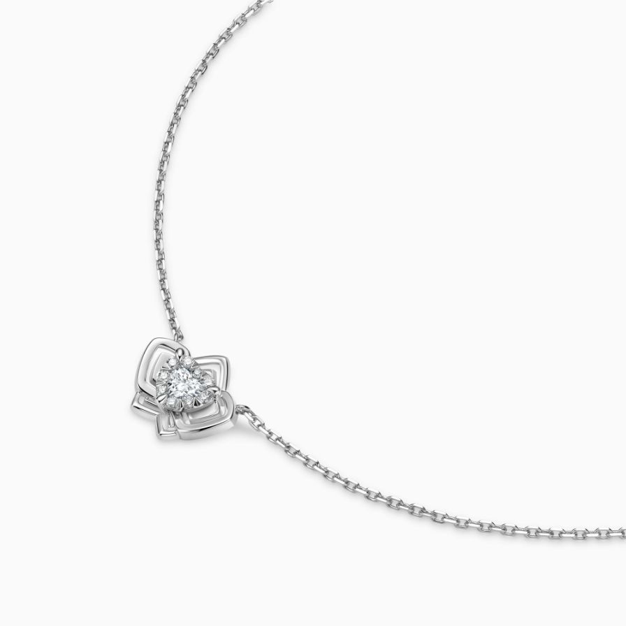 Enchanting Heart Shape Diamonds Necklace Enchanting Heart Shape Diamonds Necklace