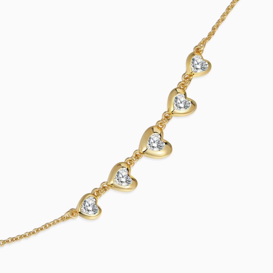 Eternal Love Five-Heart Necklace Eternal Love Five-Heart Necklace
