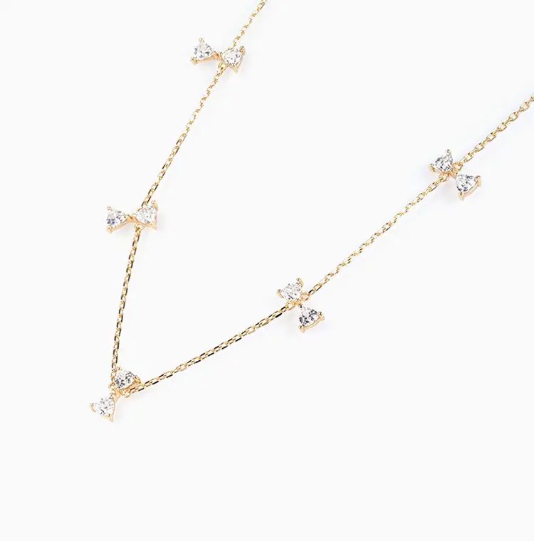 Grace Bow Ribbon Necklace Grace Bow Ribbon Necklace