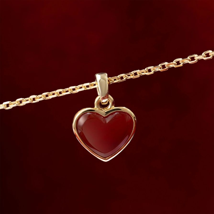 Scarlet Heart Necklace Scarlet Heart Necklace