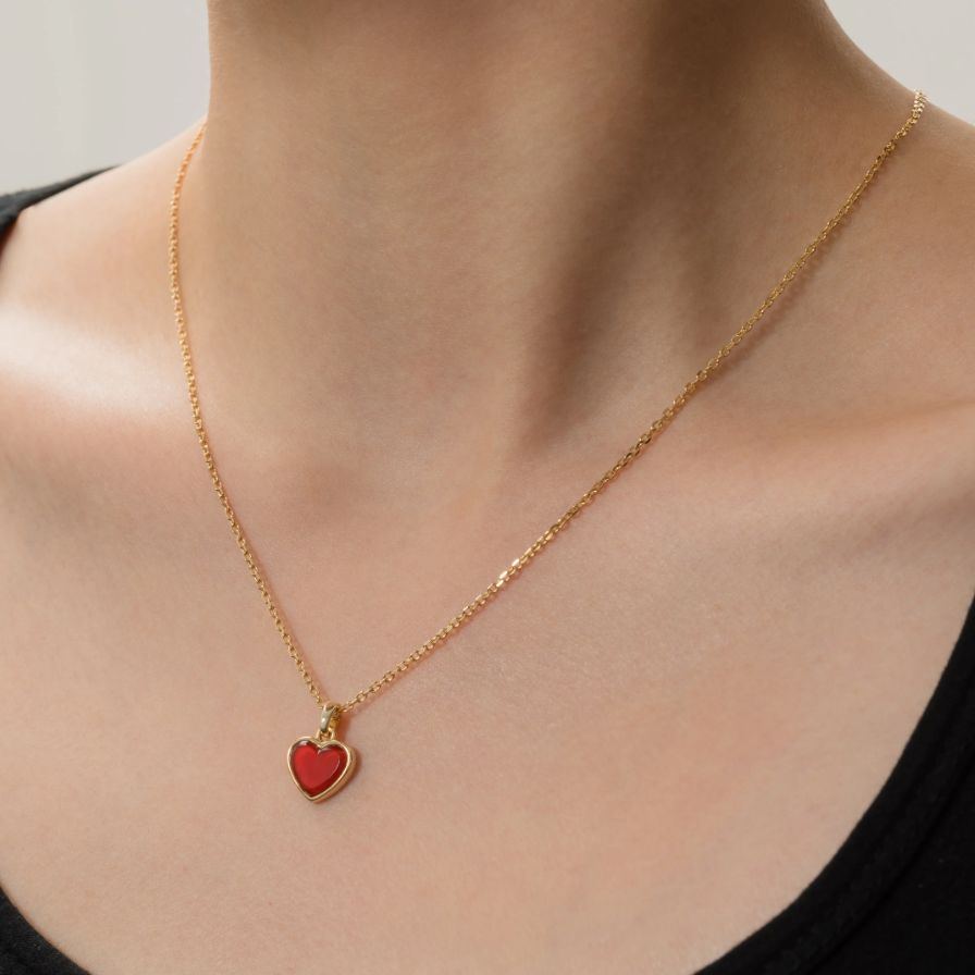 Scarlet Heart Necklace Scarlet Heart Necklace