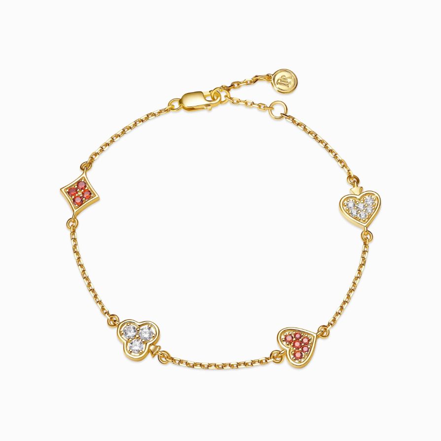 Four Suits of Love Bracelet