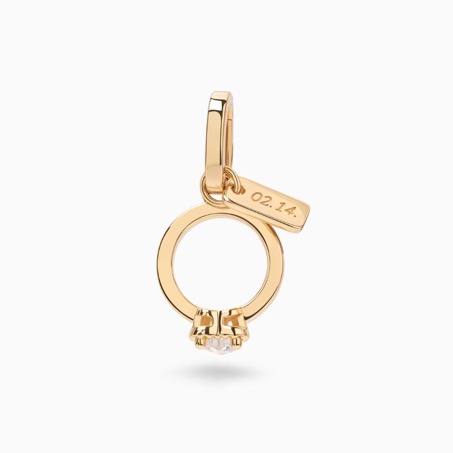 Miniature Promise Ring Pendant