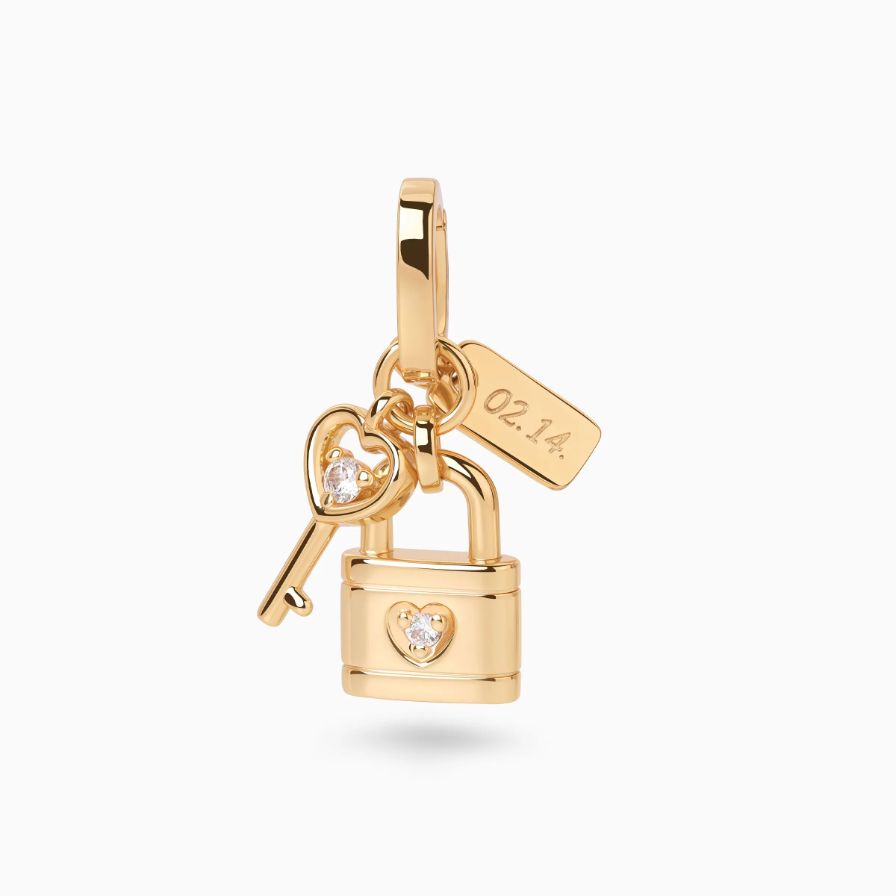 Lock & Key Commitment Pendant