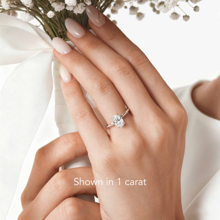 Ovalr‑Cut Hidden Accent Milgrain Engagement Ring Ovalr‑Cut Hidden Accent Milgrain Engagement Ring
