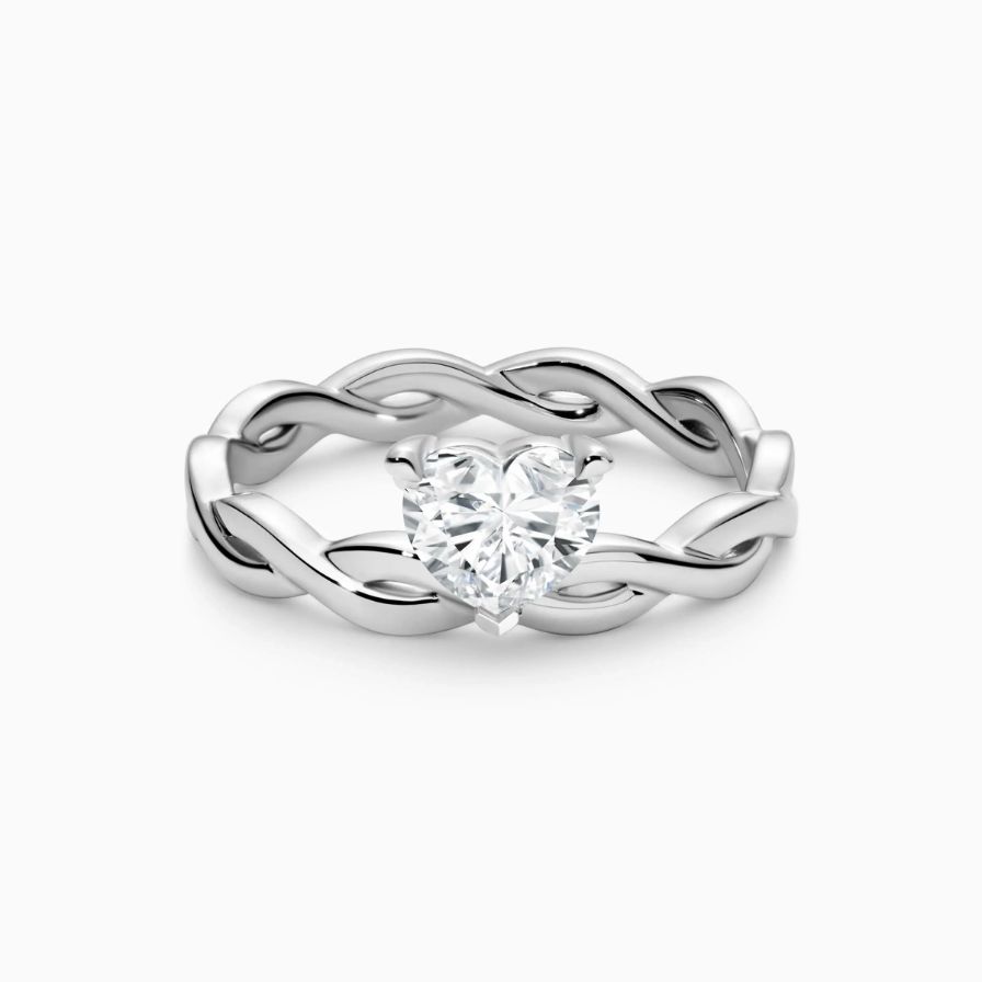 Embracing Hearts Engagement Ring Embracing Hearts Engagement Ring