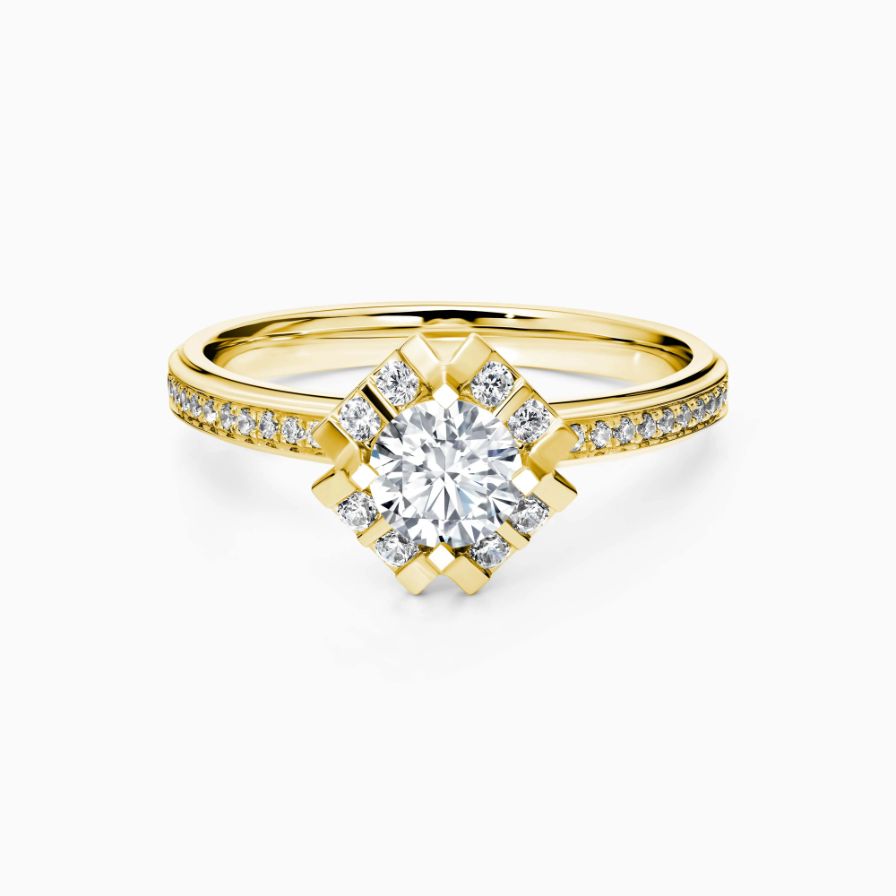 Eternal Round Pavé Engagement Ring Eternal Round Pavé Engagement Ring