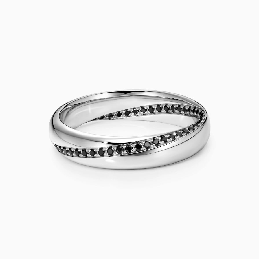 Beloved Infinity Pavé Diamond Wedding Rings Beloved Infinity Pavé Diamond Wedding Rings