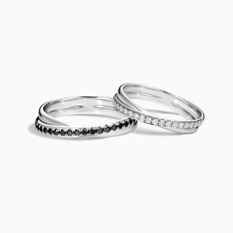 Elevated Twist Eternal Vow Wedding Rings Elevated Twist Eternal Vow Wedding Rings
