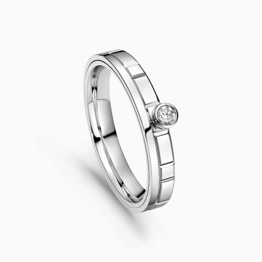 Fated Spinning Diamond Wedding Rings Fated Spinning Diamond Wedding Rings